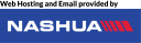 Nashua Logo on Blue