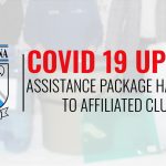 Botswana Rugby Union Covid 19 update Rugby Africa assistance package handover Header